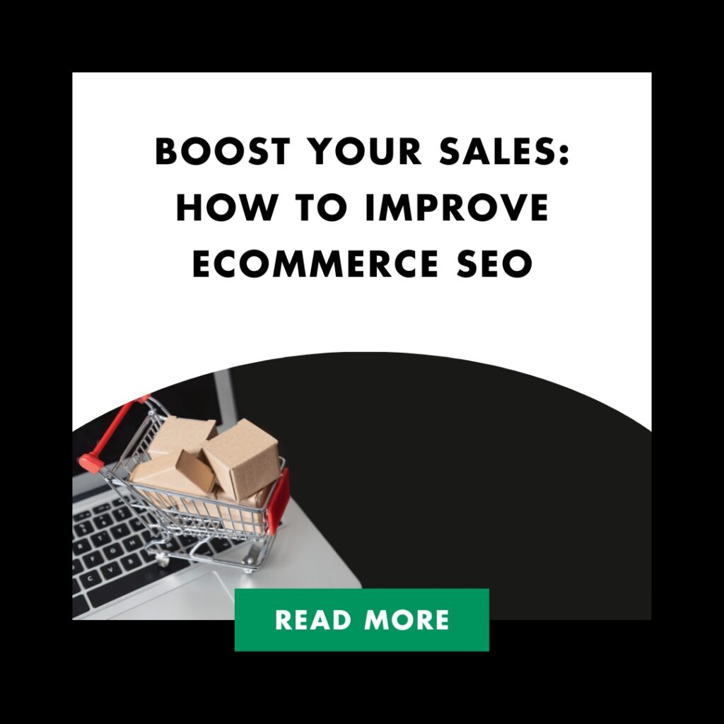 Boost Your Sales: How to Improve eCommerce SEO | Boost Your Sales How to Improve eCommerce SEO Feature