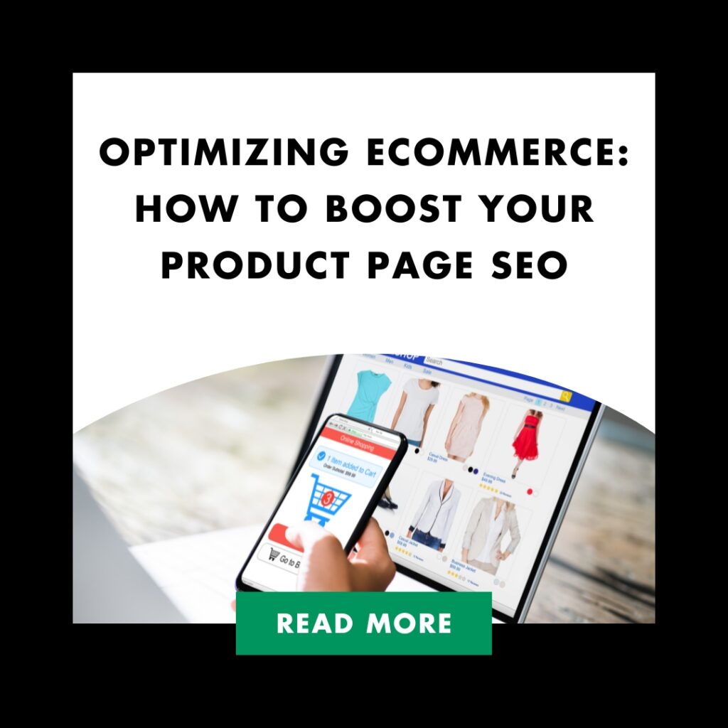 Optimizing eCommerce: How to Boost Your Product Page SEO | Optimizing eCommerce How to Boost Your Product Page SEO Feature